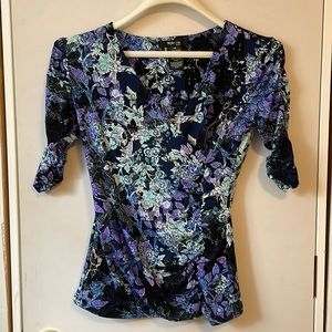 Faux wrap top S petite